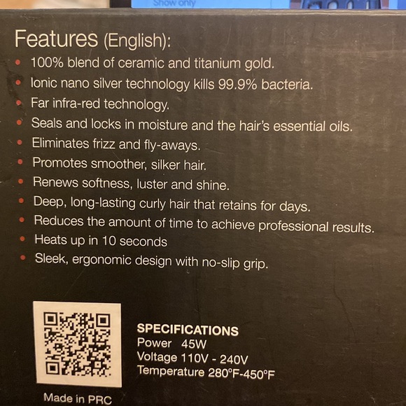 Pretty in a Minute Professional 3/4” Digital Marcel Iron. - Picture 6 of 6